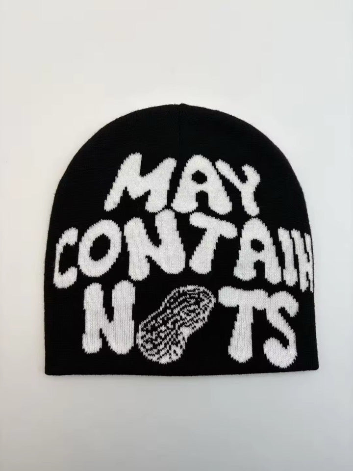 Black PEANUT’s Beanie